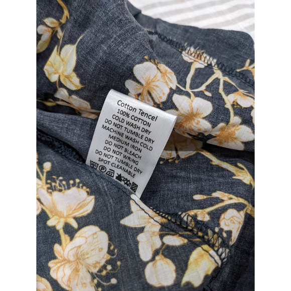 MLM Label Floral Open Back Sound Ruffle Dress Size XS - Picture 6 of 8